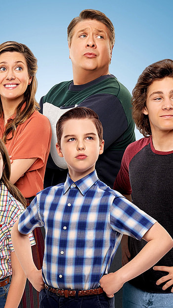 Young Sheldon, TV Series, Sony Xperia HD phone wallpaper