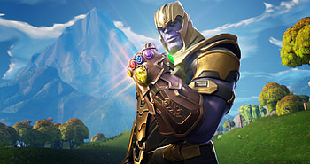 Thanos In Fortnite Battle Royale, thanos, avengers-infinity-war, movies, 2018-movies, games, fortnite HD wallpaper