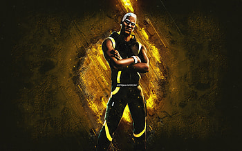Fortnite Syncopator Skin, Fortnite, main characters, yellow stone background, Syncopator, Fortnite skins, Syncopator Skin, Syncopator Fortnite, Fortnite characters HD wallpaper