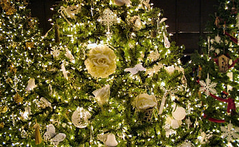 Holidays, Decorations, Fir-Trees, Snowflakes, Holiday, Garland, Garlands HD wallpaper