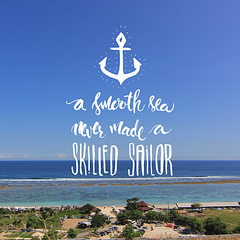 Sea, Words, Phrase, Text, Motivation, Quote, Quotation HD phone wallpaper