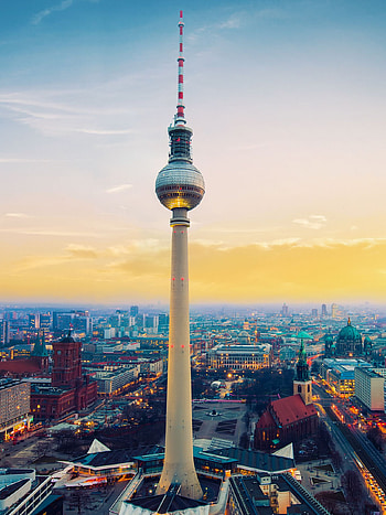 Berlin views, Germany , Germany places, backgrounds HD phone wallpaper