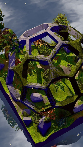 4d, Garden, Nest Structure, 4 d HD phone wallpaper