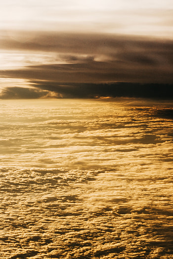 Nature, Sky, Clouds, View From Above, Overview, Review, Sunlight HD phone wallpaper