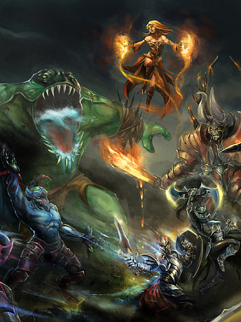 Dota 2, Backgrounds collection, , Captivating designs HD phone wallpaper