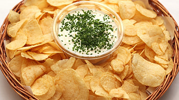 Sour cream, Chips (Crisps) HD wallpaper