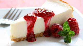 Creamy cheesecake, Tantalizing dessert, Irresistible treat, Decadent delight HD wallpaper