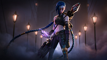 Arcane League Of Legends, league, arcane, girl, legends HD wallpaper