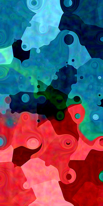 Abstract, Multicolored, Motley, Stains, Spots, Digital HD phone wallpaper