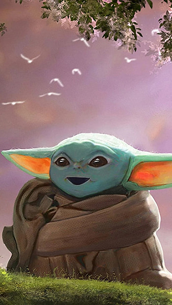 Baby Yoda, Baby Yoda Art HD phone wallpaper