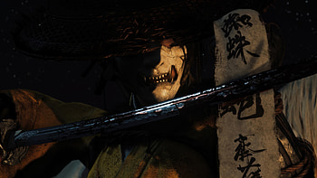 : Ghost of Yōtei Samurai from Video Game, video game, Ghost of Yōtei, samurai HD wallpaper