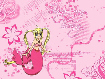 Mermaid Melody-Luchia, pichi pichi pitch, luchia, pink pearl voice, mermaid melody HD wallpaper