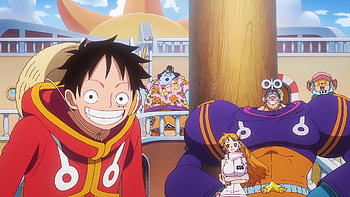 Anime, One Piece, Monkey D. Luffy, Nami (One Piece), Franky (One Piece) HD wallpaper