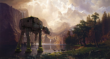 AT AT Walker Star Wars Artwork, walker, star-wars, artist, artwork, digital-art, deviantart HD wallpaper