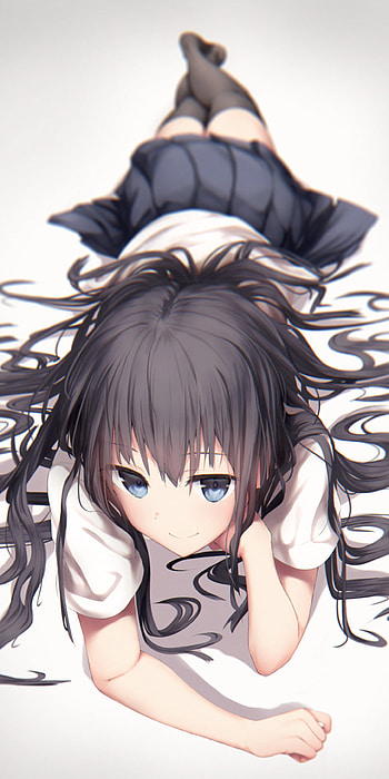 Serene Gaze — Anime Girl , Anime, girl, anime girl HD phone wallpaper