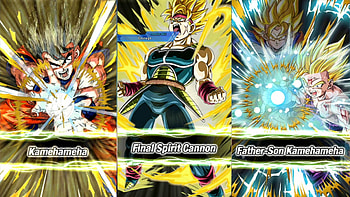 Dragon Ball Dokkan Battle SSJ2 Gohan/SSJ Bardock Ultimate Attacks/Random Character unlocking HD wallpaper