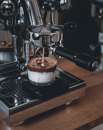Food, Ice, Coffee, Drink, Beverage, Coffee Machine HD phone wallpaper