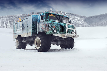 Tuning, Cars, Aerography, Airbrushing, Gaz 66, Off Road HD wallpaper