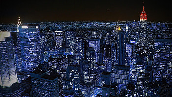 Landscape, Cities, Night HD wallpaper