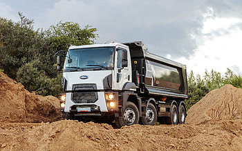 Ford Cargo 4142D, 2021, dump truck, new Cargo 4142D, construction machinery, trucks, Ford HD wallpaper