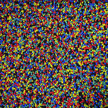 Miscellanea, Miscellaneous, Multicolored, Motley, Beads, Round HD phone wallpaper