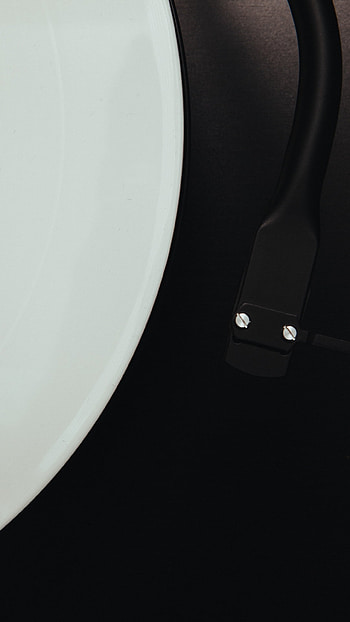 Black & White, minimalist, music HD phone wallpaper