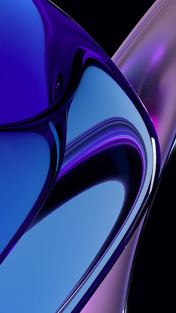 Realme, Shiny, Purple, background HD phone wallpaper