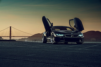 Bmw I8, Supercar, Vehicles, Black Car, Bmw, Car HD wallpaper