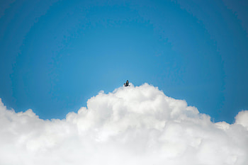 Nature, Sky, Clouds, Bird, Flight HD wallpaper