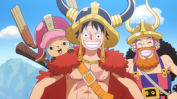 Anime, One Piece, Monkey D. Luffy, Tony Tony Chopper, Usopp (One Piece) HD wallpaper