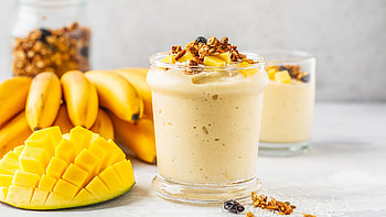 Mango banana, Milkshakes HD wallpaper