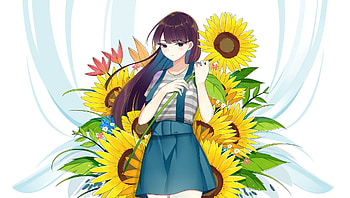 Komi-Cant-Communicate, Communicate, Cant, anime, Komi HD wallpaper