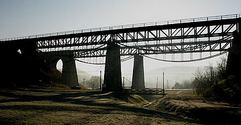 Viaduct, architecture, biatorbagy, bridges, hungary, sylvester matuska HD wallpaper