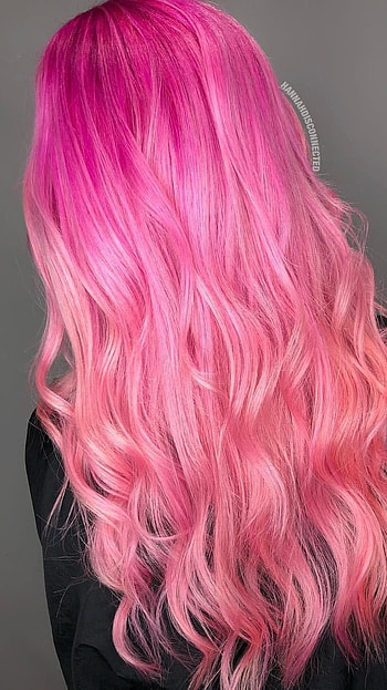 Light Pink, Pink Hairs HD phone wallpaper