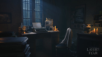 Layers of Fear Haunting Study Room, video game, Layers of Fear HD wallpaper
