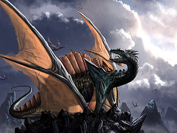 Fantasy, Dragons HD wallpaper