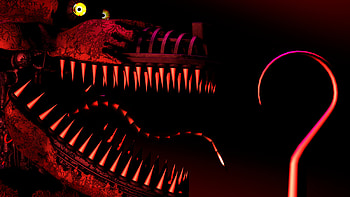 Five Nights At Freddy's, Video Game, Five Nights At Freddy's 4, Nightmare Foxy (Five Nights At Freddy's) HD wallpaper