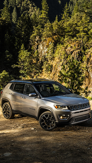 SUV, vehicle, car, silver car HD phone wallpaper