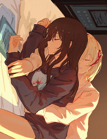 Lycoris recoil, art, human_leg HD phone wallpaper