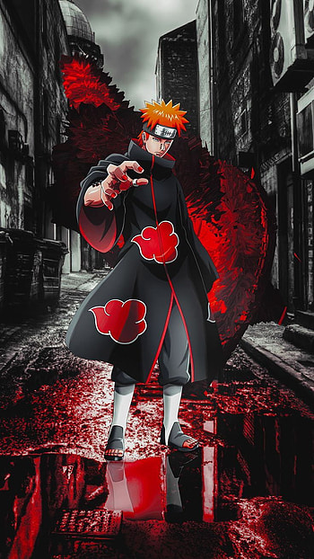 Pain, red, art HD phone wallpaper
