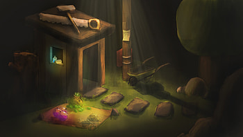 Clash Of Clans Builder Hut, clash-of-clans, supercell, games, artist, artwork, digital-art, deviantart HD wallpaper