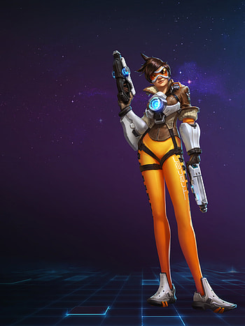 Tracer, Heroes of the Storm HD phone wallpaper