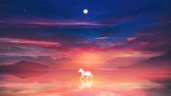 Zebra In Dreamtime Dash, zebra, dreamy, artist, artwork, digital-art HD wallpaper