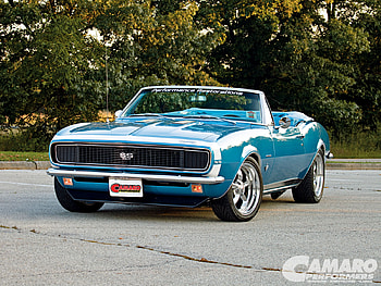 SS Convertible , blue, 67, classic, gm HD wallpaper