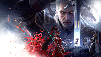 Naraka: Bladepoint Ultra Featuring Geralt of Rivia, video game, Naraka: Bladepoint, Geralt of Rivia HD wallpaper