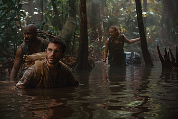 Jurassic World Rebirth : Intense Jungle Adventure Scene, movie, Jurassic World Rebirth HD wallpaper