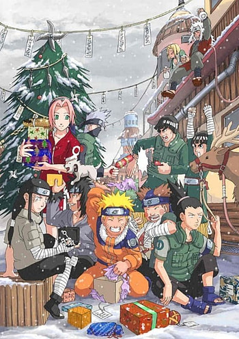 Navidad naruto, Anime HD phone wallpaper