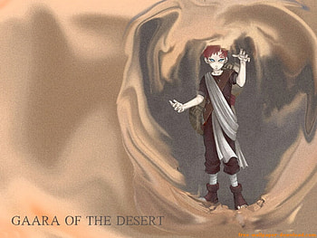 Sand shield, shield, gaara, sand, element HD wallpaper