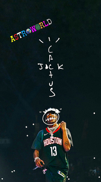 Travis scott cactus, jersey, sleeve HD phone wallpaper