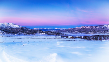 Ultimate Winter Morning , morning, winter, nature HD wallpaper